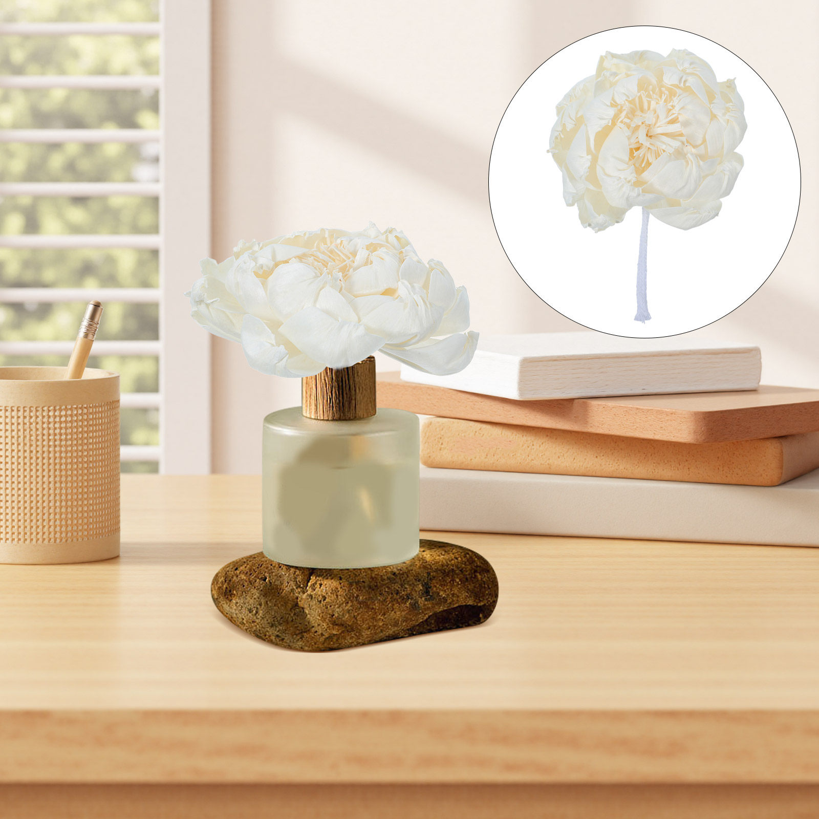 Home Fragrances - Dyfuzor zapachowy z głową piwonii 12