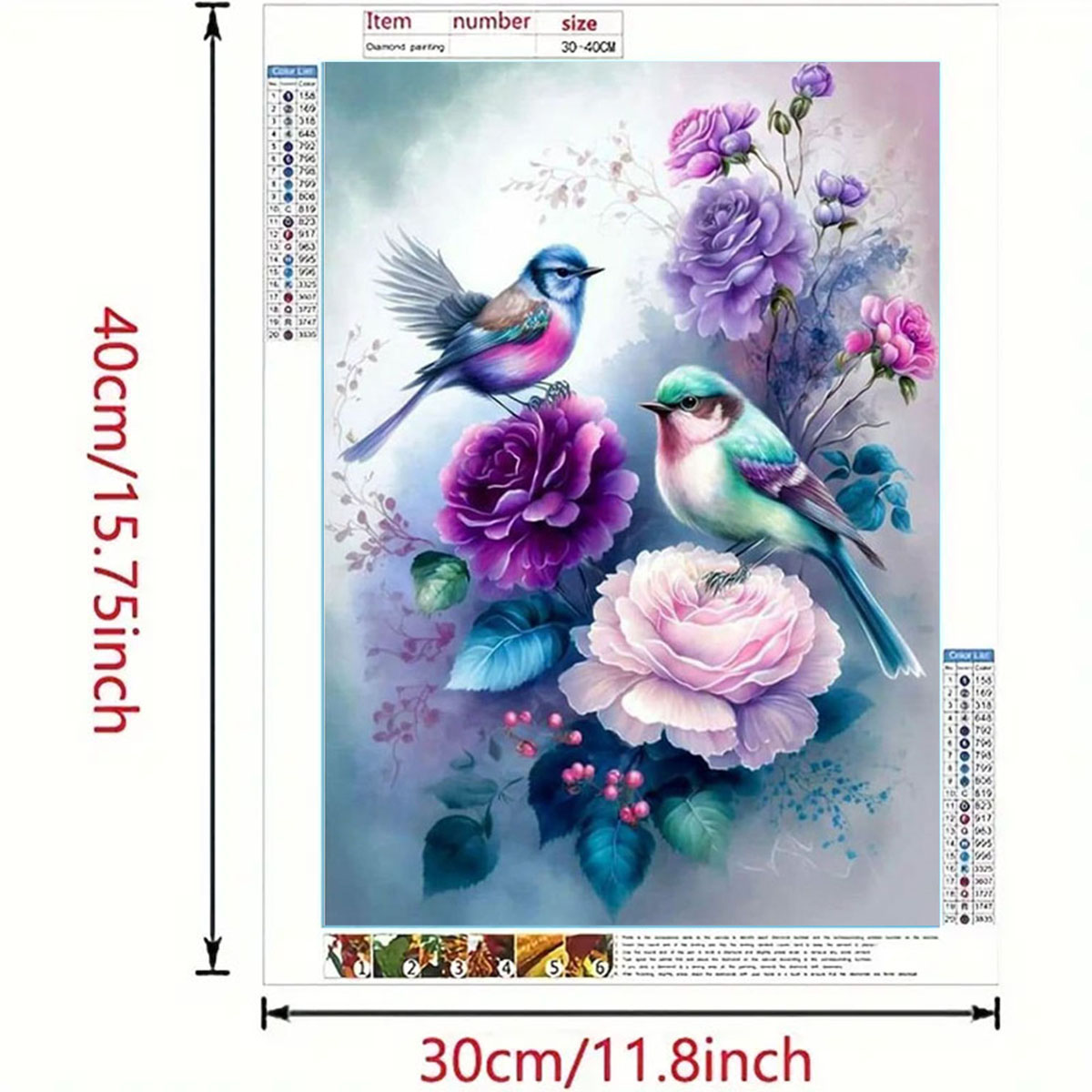 Home Fragrance Set - 1 zestaw diamentowych obrazów z motywem