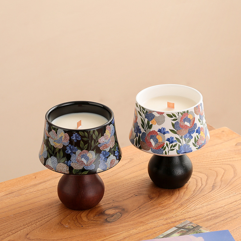Świecznik Iris Goblet z drewni – Home Fragrance Iris recenzja i cena