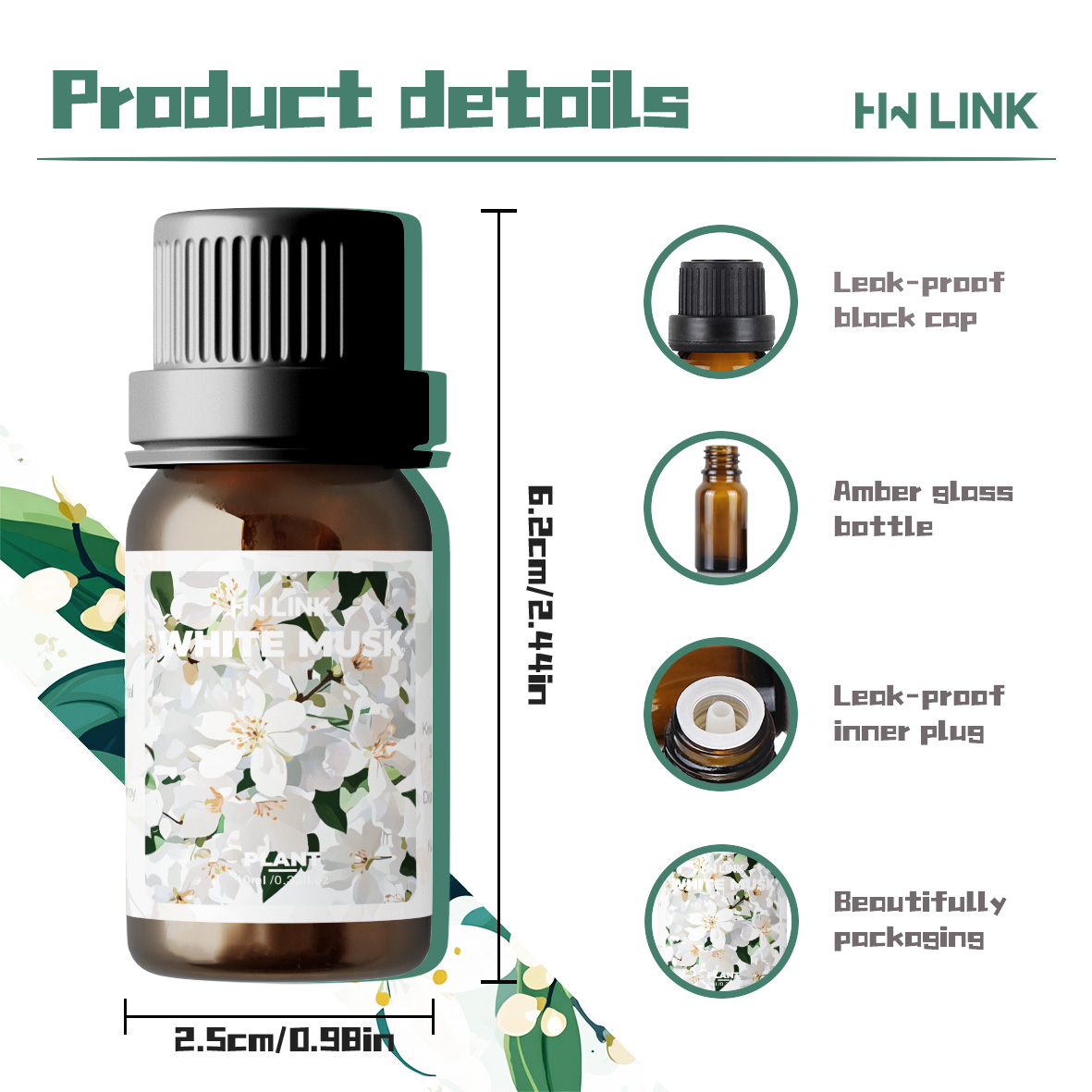 Białe olejki eteryczne z piżme – Essential Oil Blend recenzja i cena