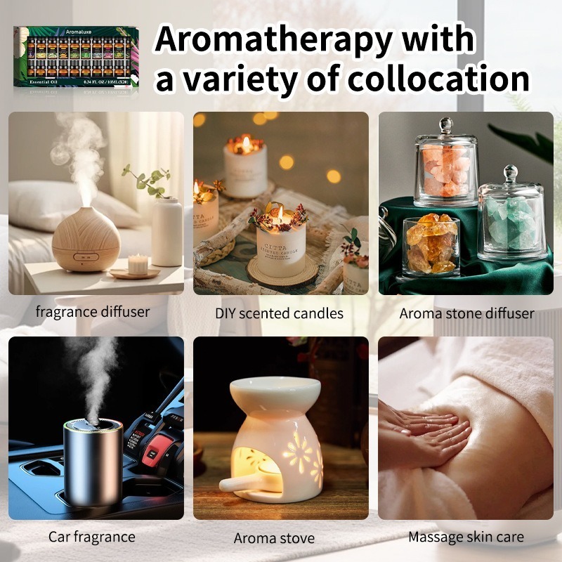 Zestaw 20 rodzajów olejków ete – Home Fragrance Set recenzja i cena